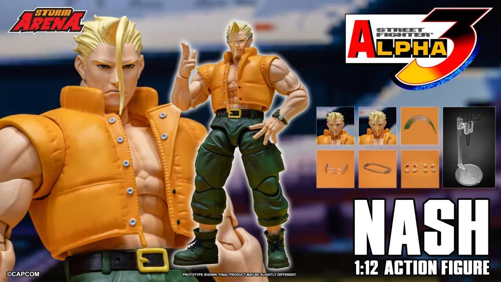 (Pre-Order) Storm Collectibles Street Fighter Alpha 3 Storm Arena Nash