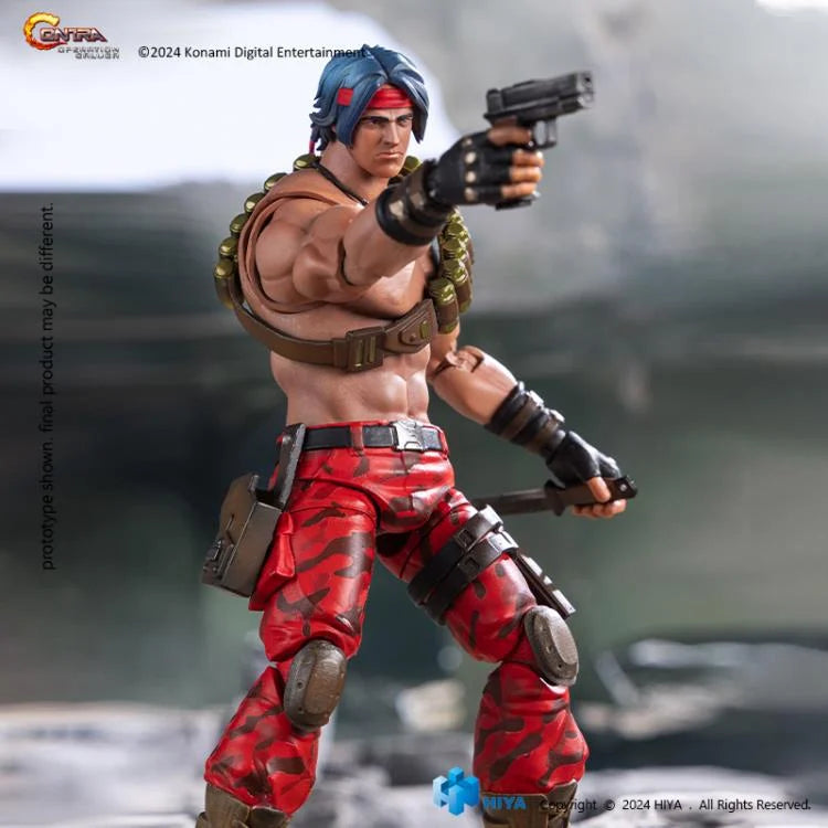 (Pre-Order) Hiya Toys Contra: Operation Galuga Lance Bean 1/12 Scale PX Previews Exclusive Action Figure