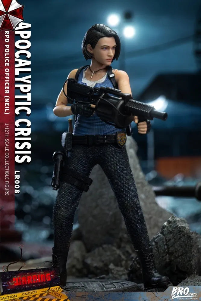 (Pre-Order) Brotoys 1/12 Doomsday Crisis-RPO Police Officer Jill LR008