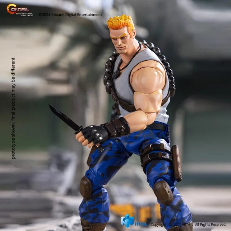 (Pre-Order) Hiya Toys Contra: Operation Galuga Bill Rizer 1/12 Scale PX Previews Exclusive Action Figure