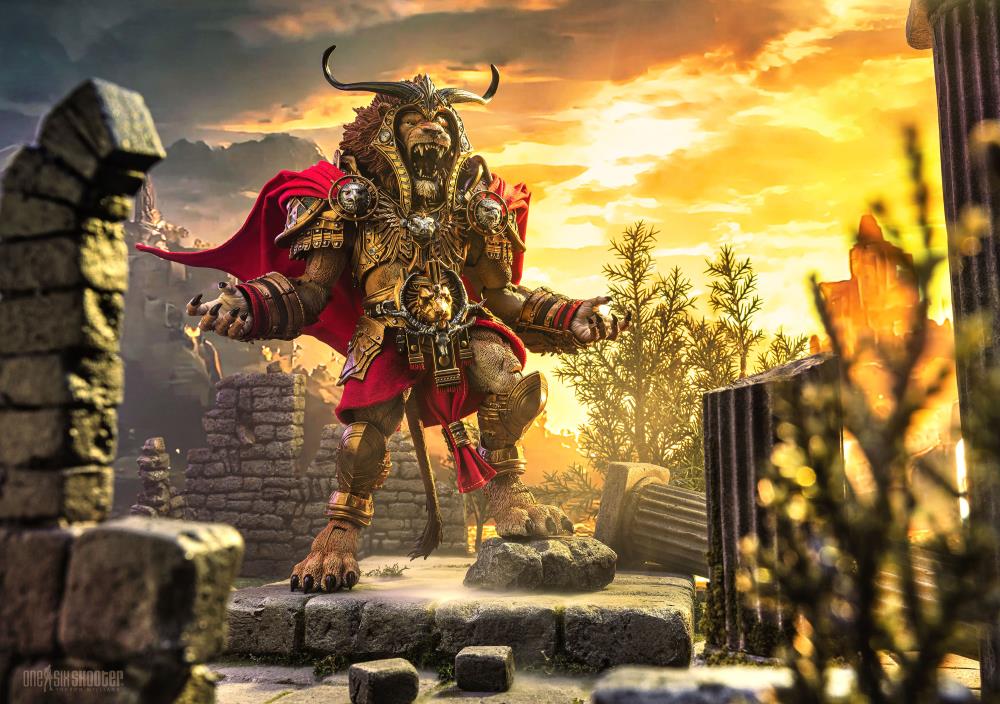 (Pre-Order) Mythic Legions: Reign of the Beasts Leodysseus Ogre-Scale Action Figure