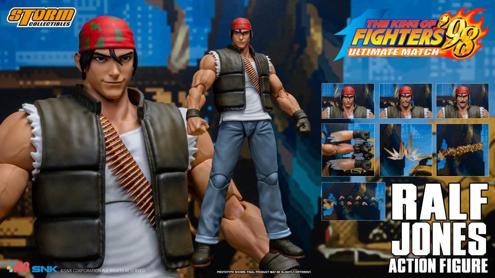 (Pre-Order) Storm Toys The King of Fighters '98 Ultimate Match Ralf Jones 1/12 Scale