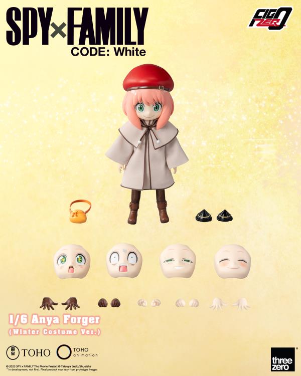 Spy x Family Code: White FigZero Anya Forger (Winter Costume Ver.) 1/6 Scale Figure (In Stock)