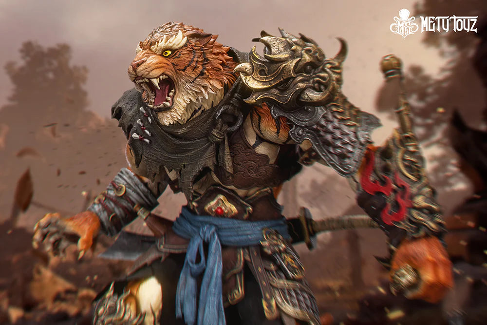 (Pre-Order) Mety toyz Adventurer's World Tiger Vanguard JinshanJun 1/10 9.5 inches Action Figure
