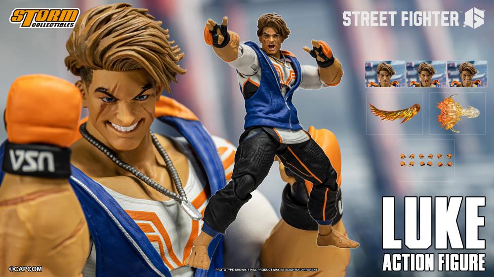 (Pre-Order) Storm Toys Street Fighter 6 Luke 1/12 Scale