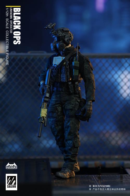 (Pre-Order) HASUKI Black Ops Salvo Series Unknown Operator 1/12 Scale Figure