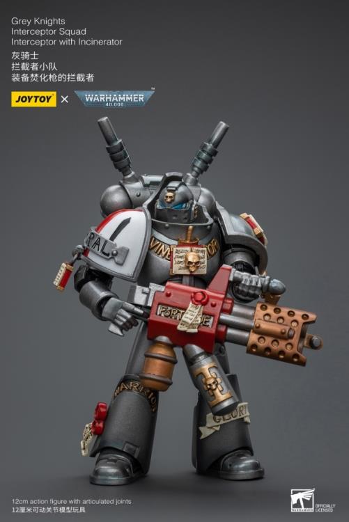 (Pre-Order) Warhammer 40K Grey Knights Interceptor Squad Interceptor with Incinerator