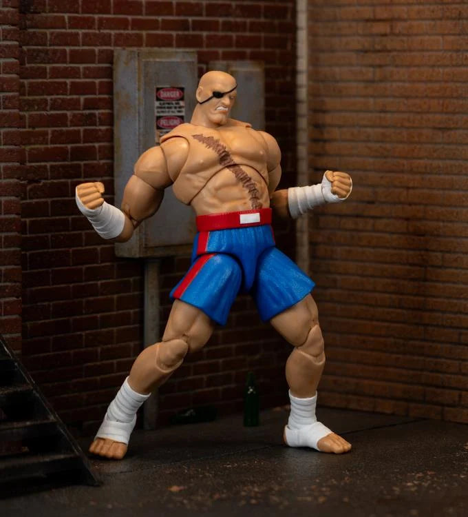 Jada Street Fighter II Sagat 6 Inch Figure (In Stock)