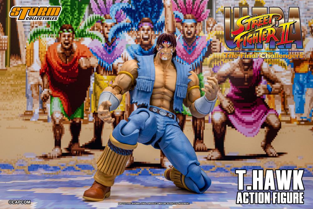 (Pre-Order) Storm Collectibles Ultra Street Fighter II: The Final Challengers T. Hawk 1/12 Scale Action Figure