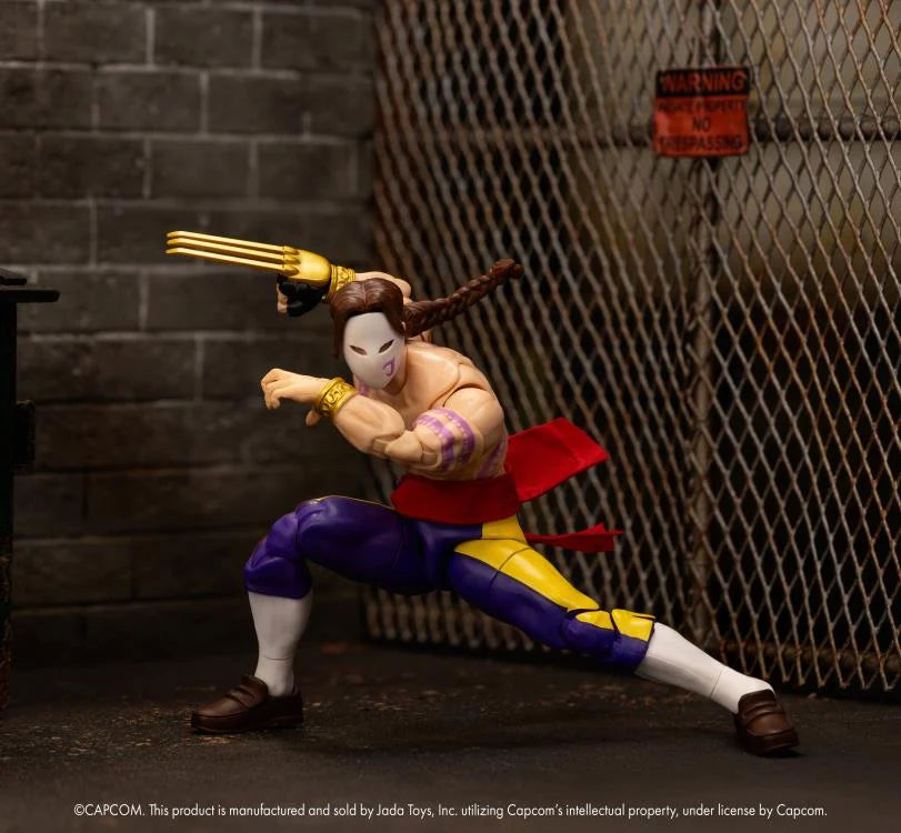Jada Street Fighter II Vega 6 Inch Figure