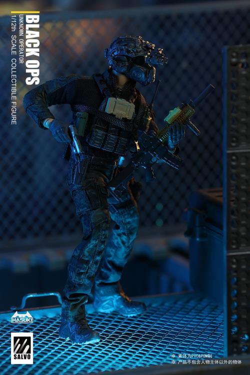 (Pre-Order) HASUKI Black Ops Salvo Series Unknown Operator 1/12 Scale Figure