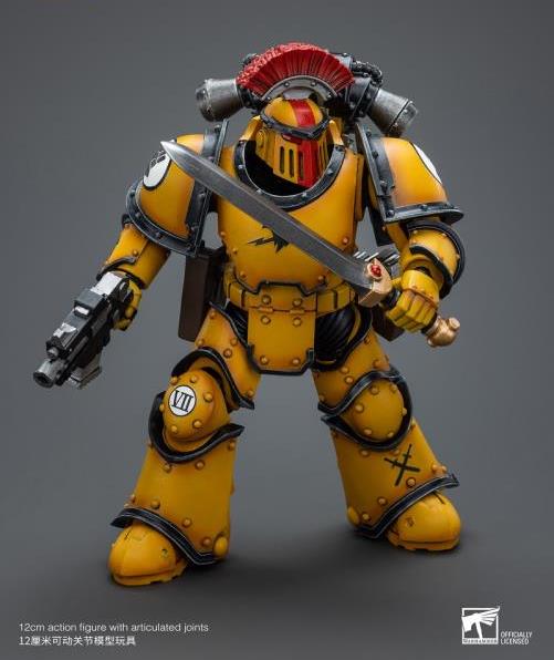 Warhammer 40K Imperial Fists Legion MkIII Tactical Squad Sergeant with Power Sword (In Stock)