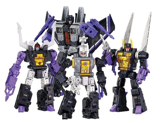 (Pre-Order) TAKARA TOMY Transformers Dramatic Capture Series Decepticons Part 2 Four-Pack