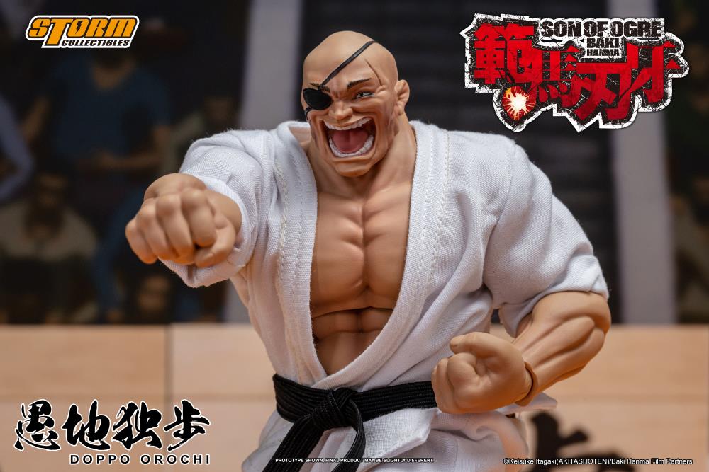 (Pre-Order) Storm Collectibles Baki Hanma: Son of Ogre Doppo Orochi 1/12 Scale Action Figure
