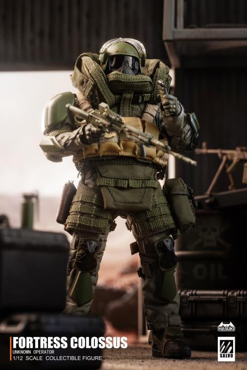 (Pre-Order) HASUKI Black Ops Salvo Series Fortress Colossus 1/12 Scale Figure