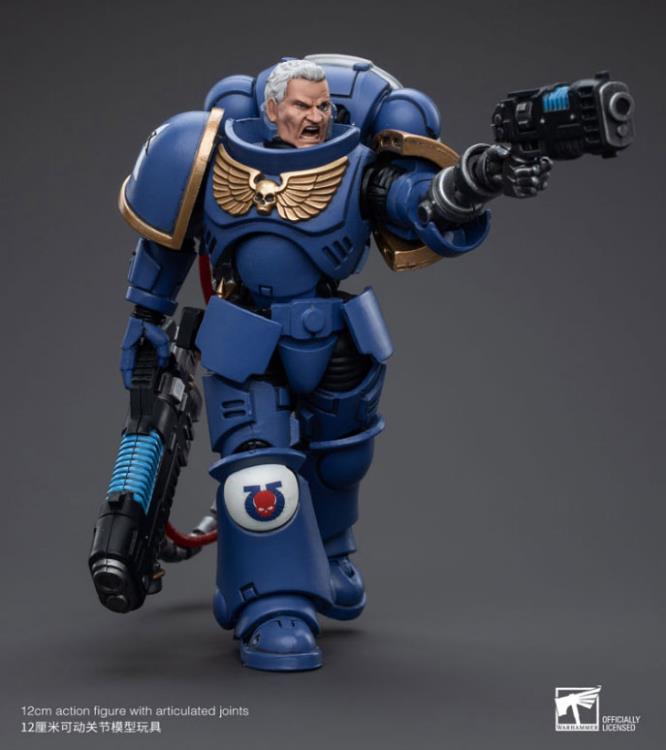 Warhammer 40K Ultramarines Hellblasters Sergeant Ulaxes 1/18 Scale Figure (In Stock)