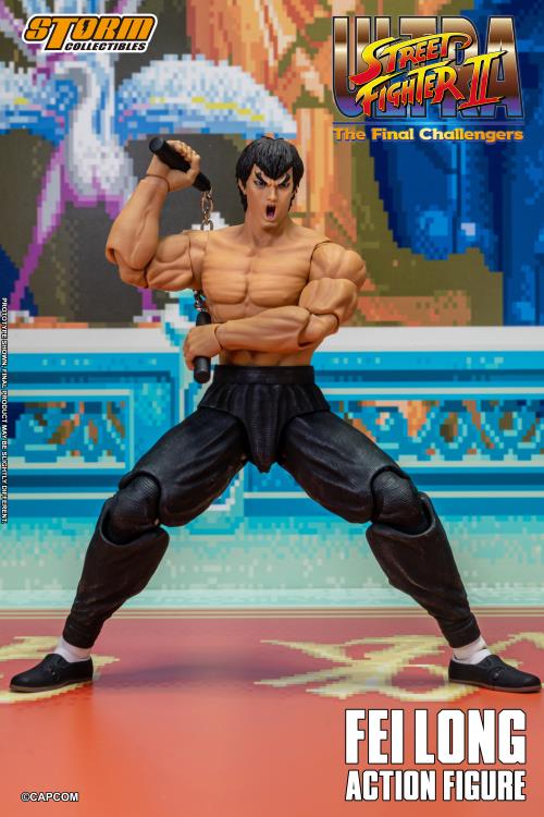 Storm Toys Ultra Street Fighter II: The Final Challengers Fei Long 1/12 Scale (In Stock)