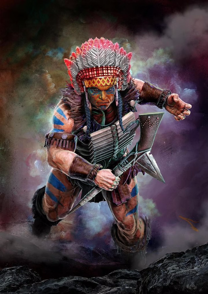 (Pre-Order) Brutal Realm The Mighty Chief Mato 1/12 Scale Action Figure