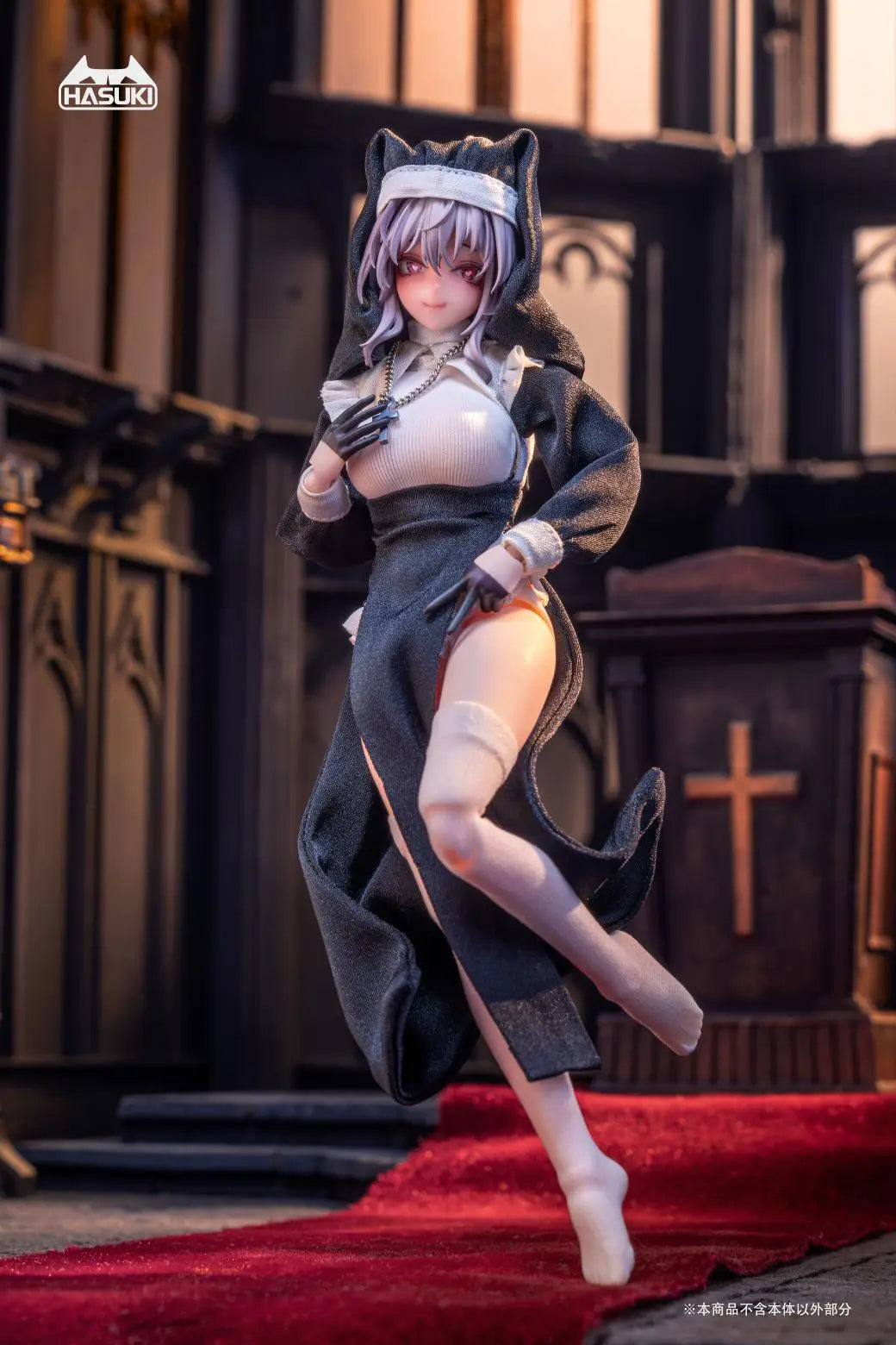 HASUKI 1/12 Nun Uniform Mecha Girl Clothing Bag A (Figure not included)
