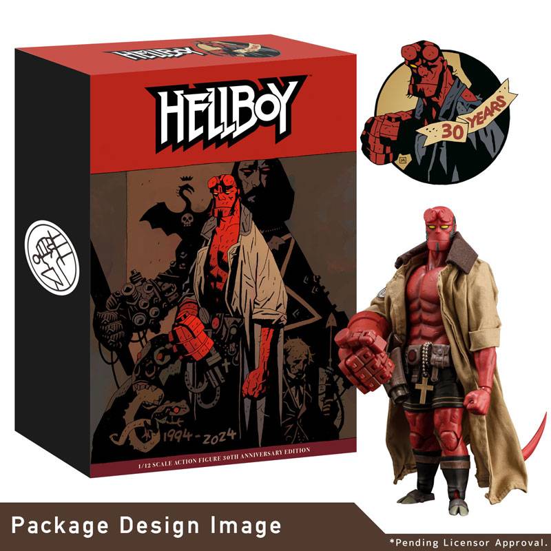 (Pre-Order) Sentinel Hellboy: Hellboy 1/12 - 30th Anniversary Edition
