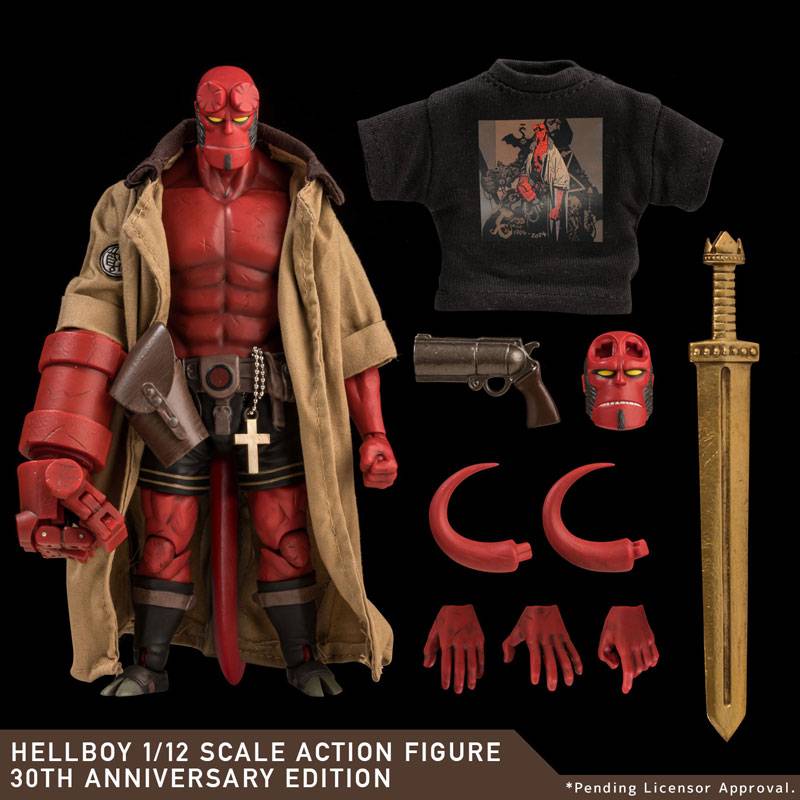 (Pre-Order) Sentinel Hellboy: Hellboy 1/12 - 30th Anniversary Edition