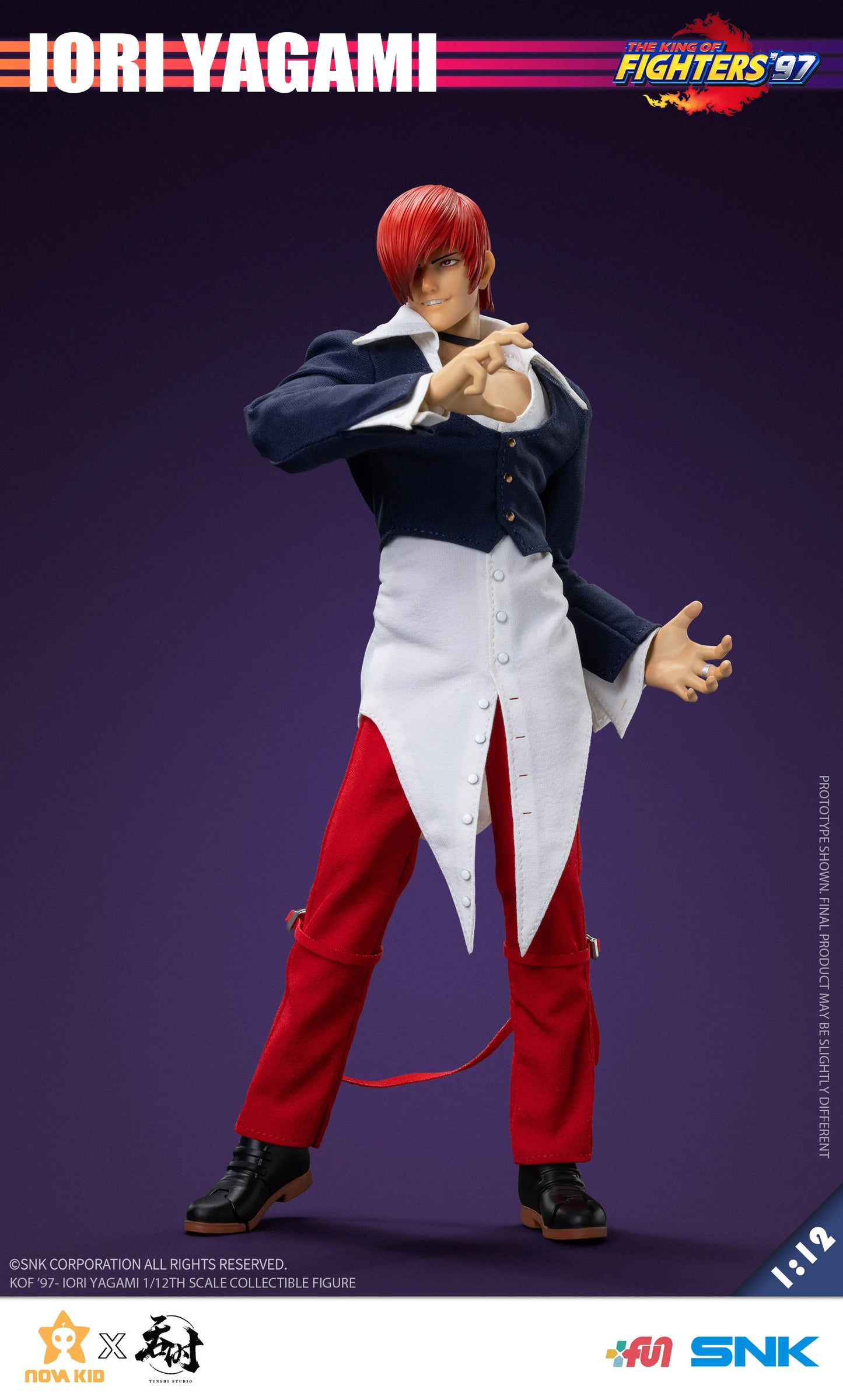 (Pre-Order) Tunshi Studio Official SNK Licensed KOF97 LORI YAGAMI