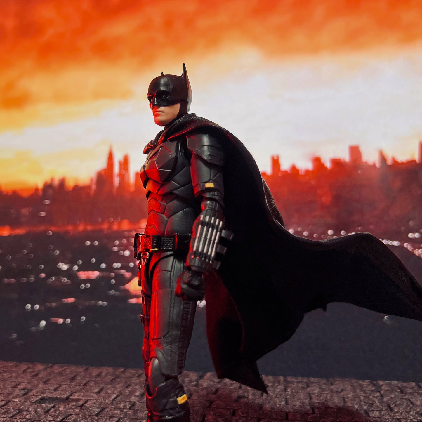 Custom 1/12 Clothing Accessories for S.H.Figuarts SHF Batman Cloak 1/12