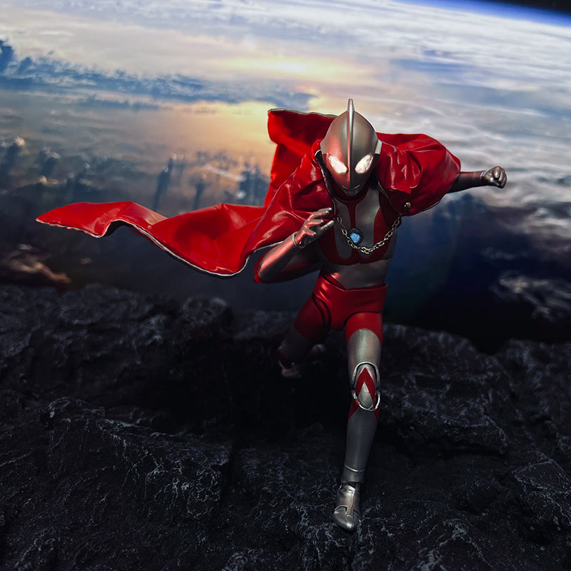 Custom 1/12 Clothing Accessories for S.H.Figuarts SHF Ultraman Cloak 1/12
