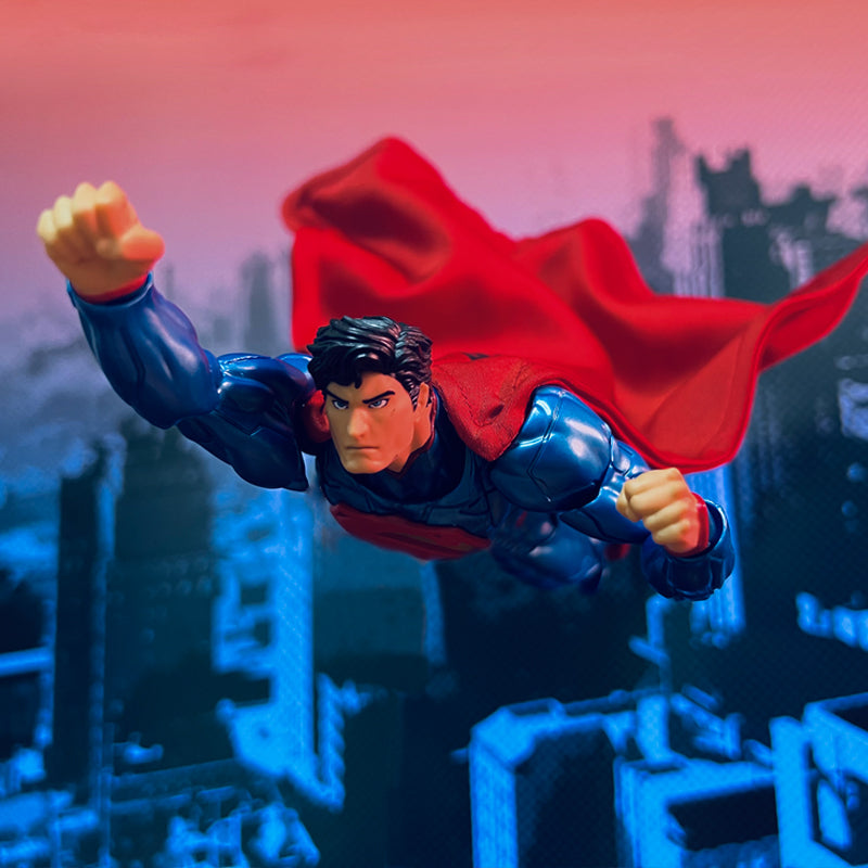 Custom 1/12 Clothing Accessories for Kaiyodo Amazing Yamaguchi Superman Cloak 1/12