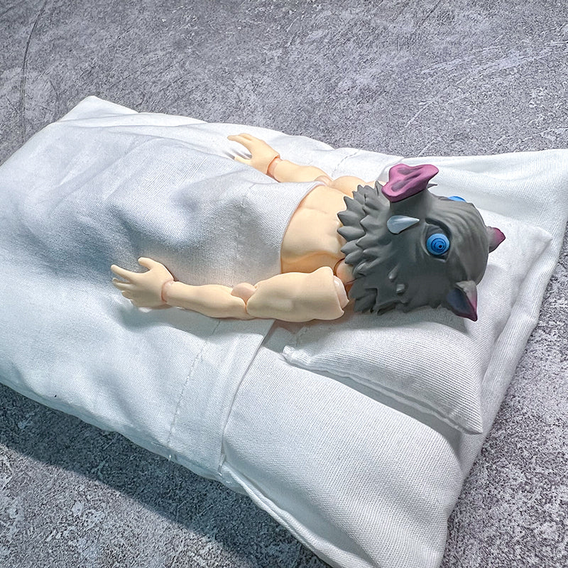 Custom 1/12 Clothing Accessories for Figma BUZZmod Inosuke Hashibira Skirt 1/12