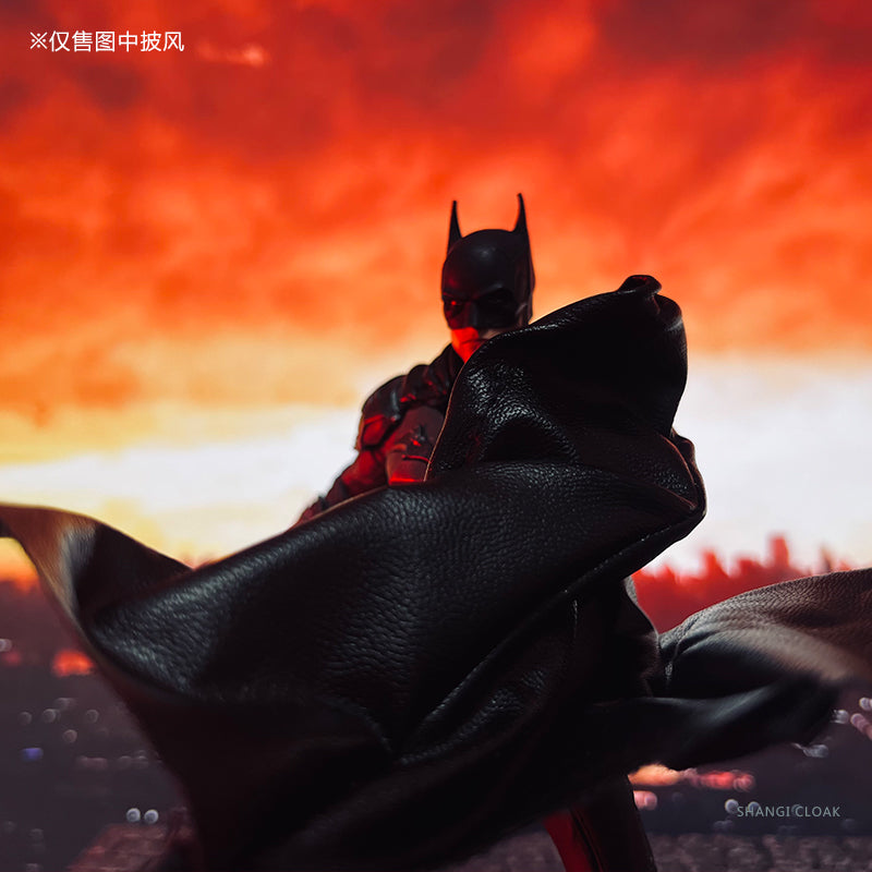 Custom 1/12 Clothing Accessories for Mcfarlane Batman Cloak 1/12