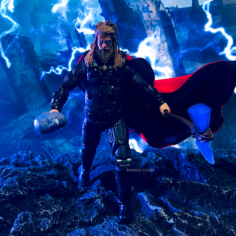 Custom 1/12 Clothing Accessories for Marvel Legends Thor Cloak 1/12