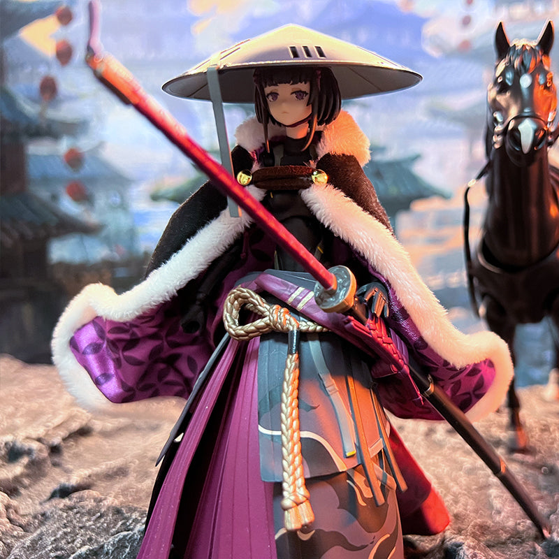 Custom 1/12 Clothing Accessories for Figma Ronin Cloak 1/12