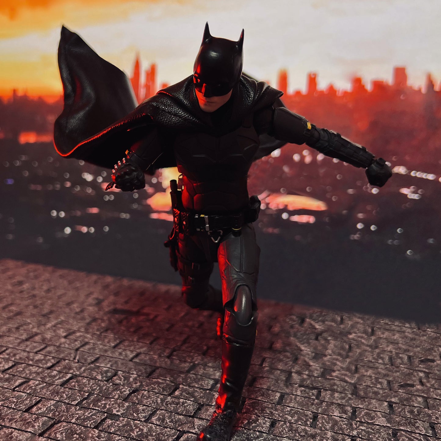 Custom 1/12 Clothing Accessories for S.H.Figuarts SHF Batman Cloak 1/12