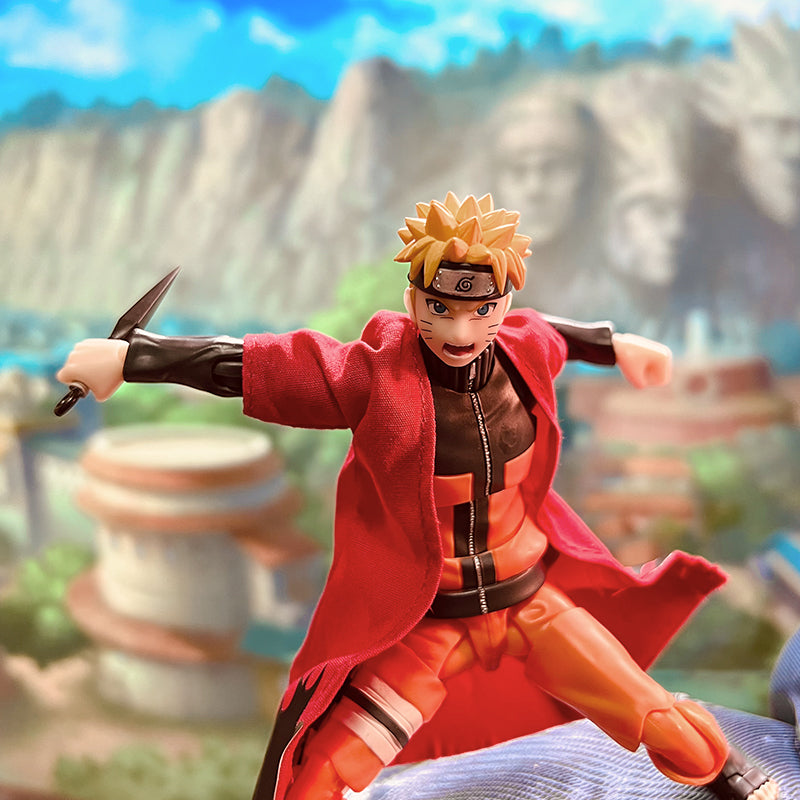Custom 1/12 Clothing Accessories for S.H.Figuarts SHF Naruto Uzumaki Cloth 1/12