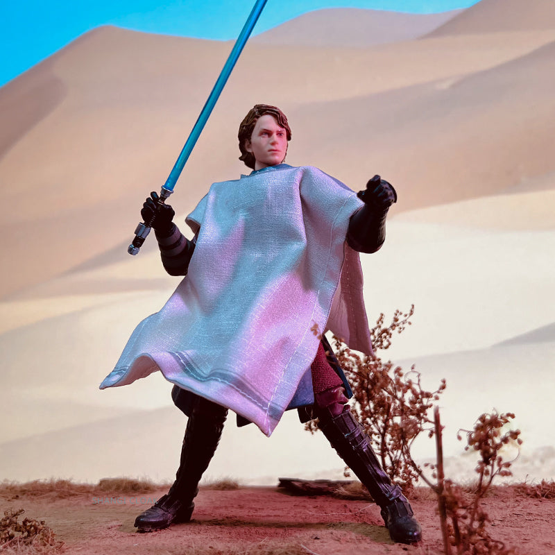 Custom 1/12 Clothing Accessories for Hasbro Star Wars Anakin Desert Coat 1/12