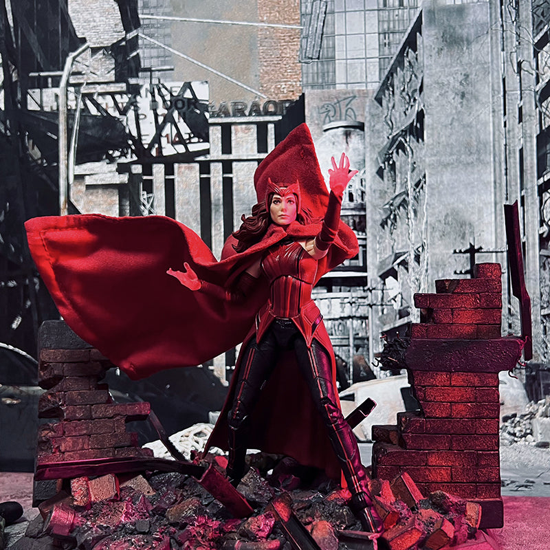 Custom 1/12 Clothing Accessories for Marvel Legends Wanda Cloak 1/12