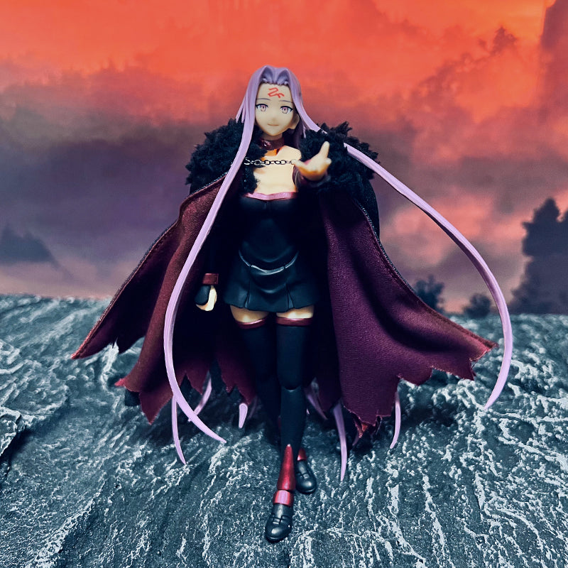 Custom 1/12 Clothing Accessories for Figma Rider Cloak 1/12