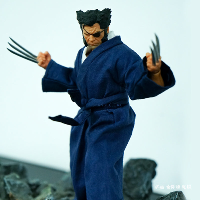 Custom 1/12 Clothing Accessories for Mezco Wolverine Cloth 1/12