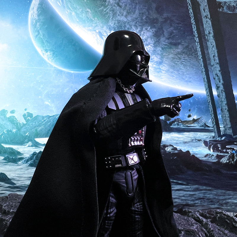 Custom 1/12 Clothing Accessories for S.H.Figuarts SHF Star Wars Darth Vader Cloak and skirt 1/12