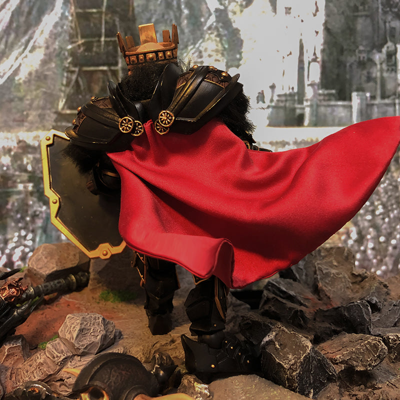 Custom 1/12 Clothing Accessories for Mythic Legions Dwarf Cloak 1/12