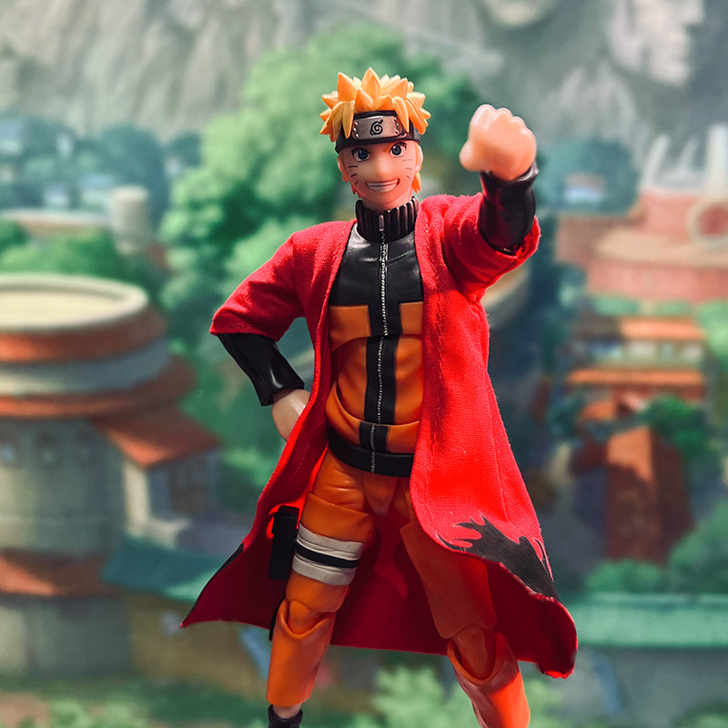 Custom 1/12 Clothing Accessories for S.H.Figuarts SHF Naruto Uzumaki Cloth 1/12