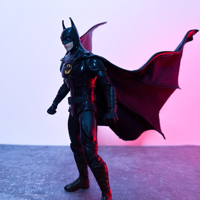 Custom 1/12 Clothing Accessories for Mcfarlane Batman Cloak 1/12