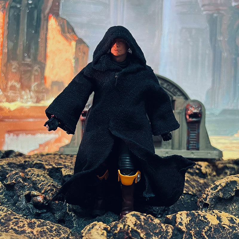 Custom 1/12 Clothing Accessories for S.H.Figuarts SHF Star Wars Boba Fett Cloak 1/12