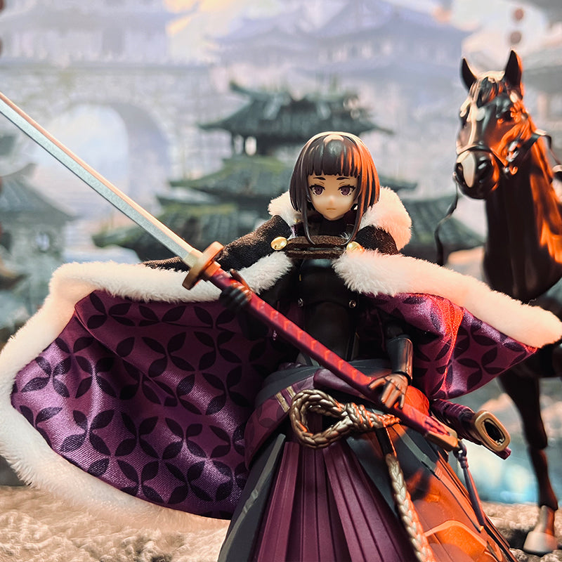 Custom 1/12 Clothing Accessories for Figma Ronin Cloak 1/12
