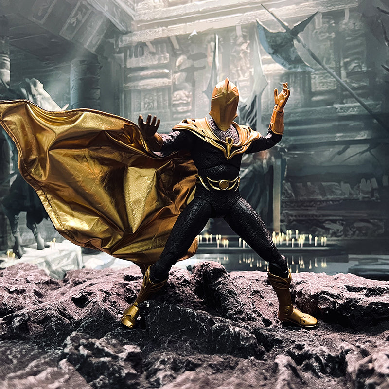 Custom 1/12 Clothing Accessories for Mcfarlane Doctor Fate Cloak 1/12