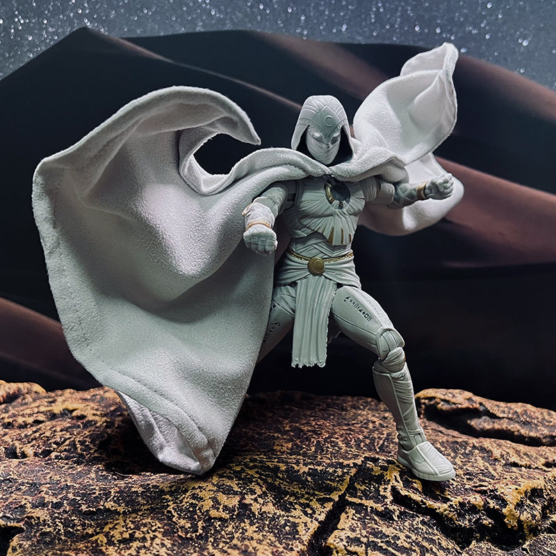 Custom 1/12 Clothing Accessories for Marvel Legends Moon Knight Cloak 1/12