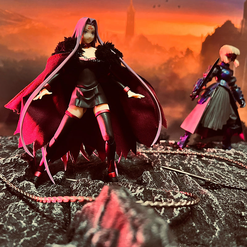 Custom 1/12 Clothing Accessories for Figma Rider Cloak 1/12