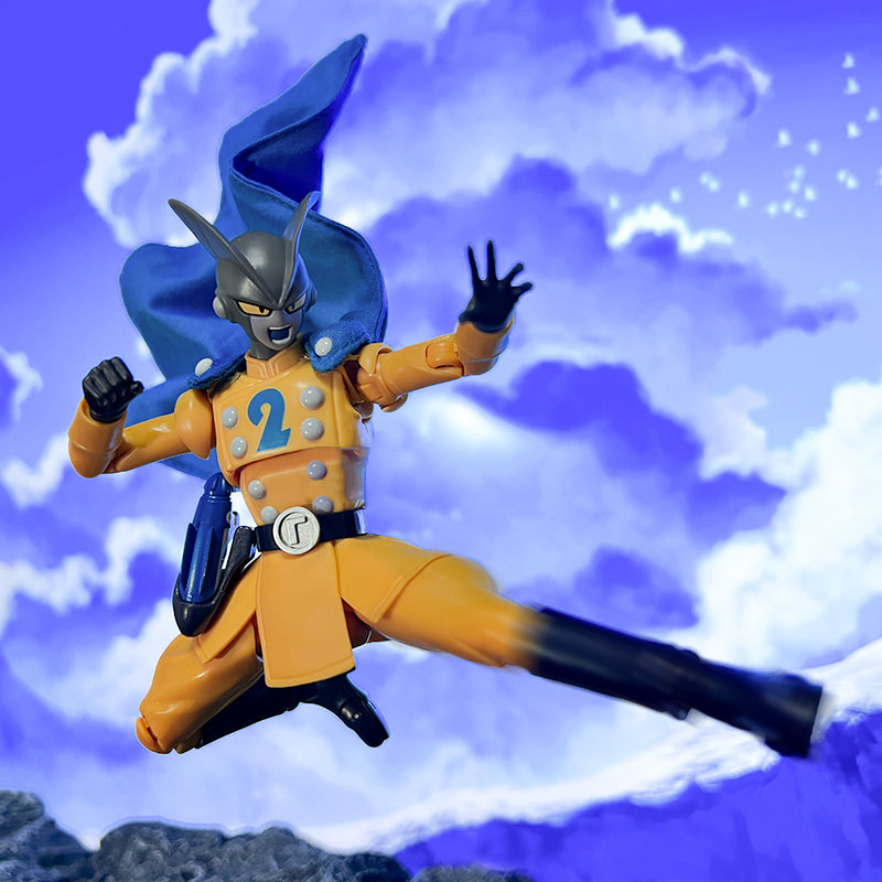 Custom 1/12 Clothing Accessories for S.H.Figuarts SHF Gamma Cloak 1/12