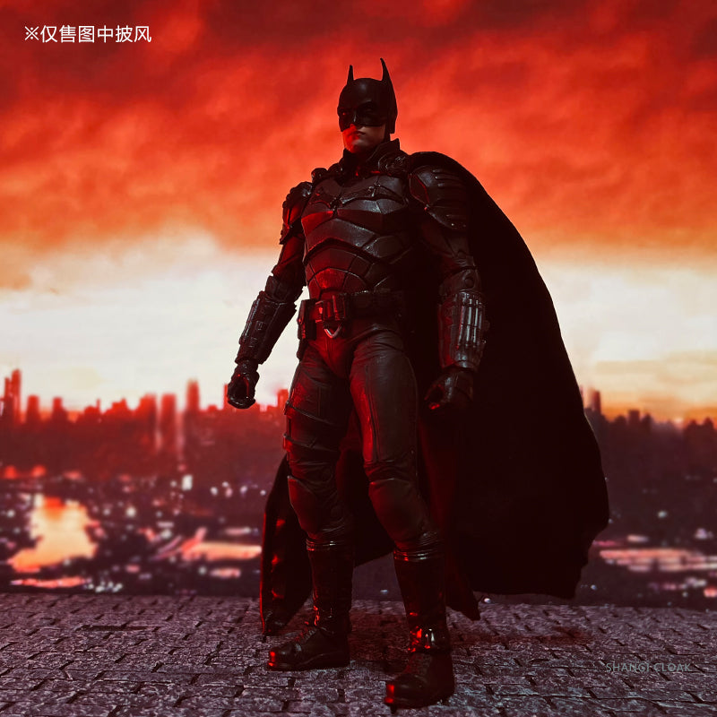 Custom 1/12 Clothing Accessories for Mcfarlane Batman Cloak 1/12